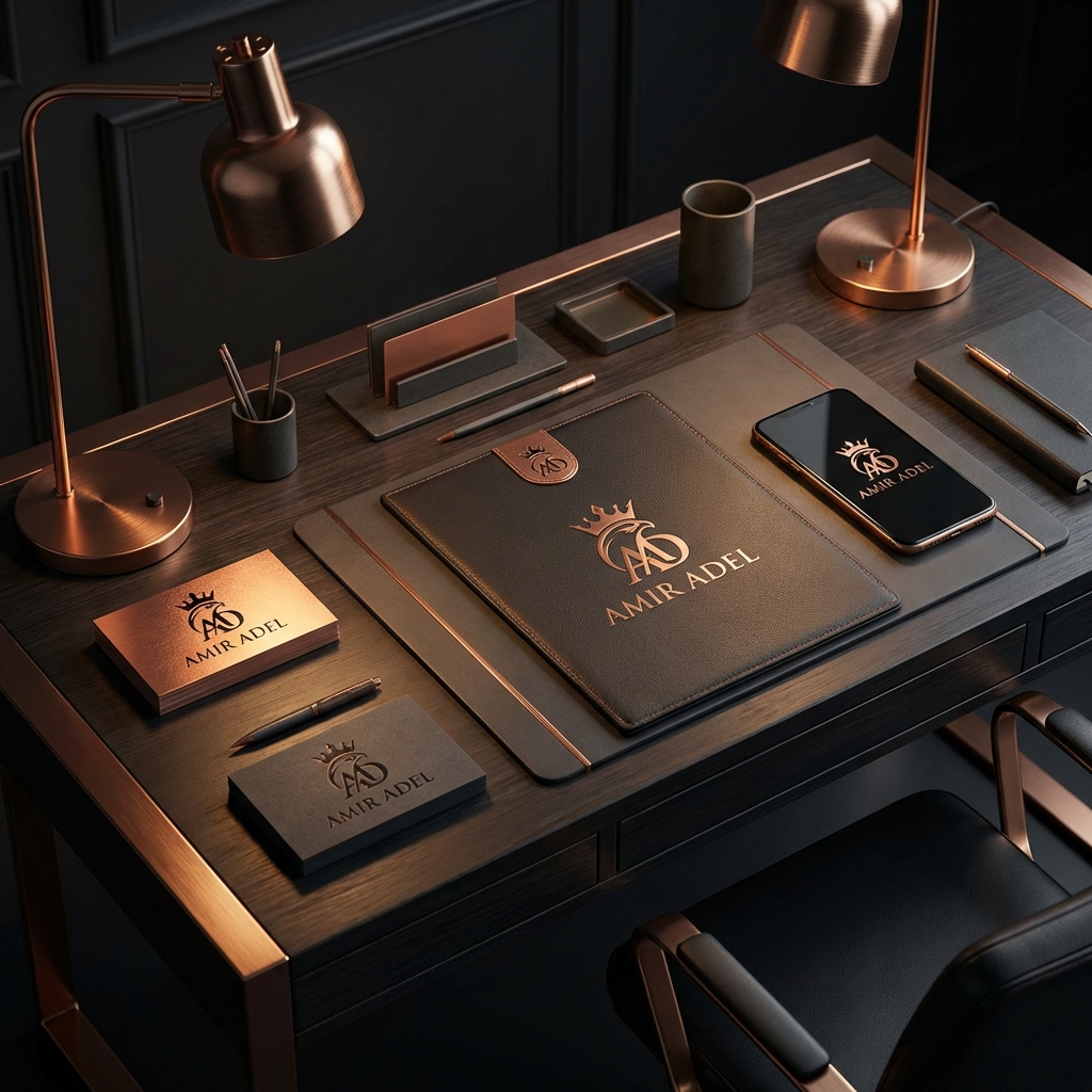 Amir Adel Brand Identity Showcase